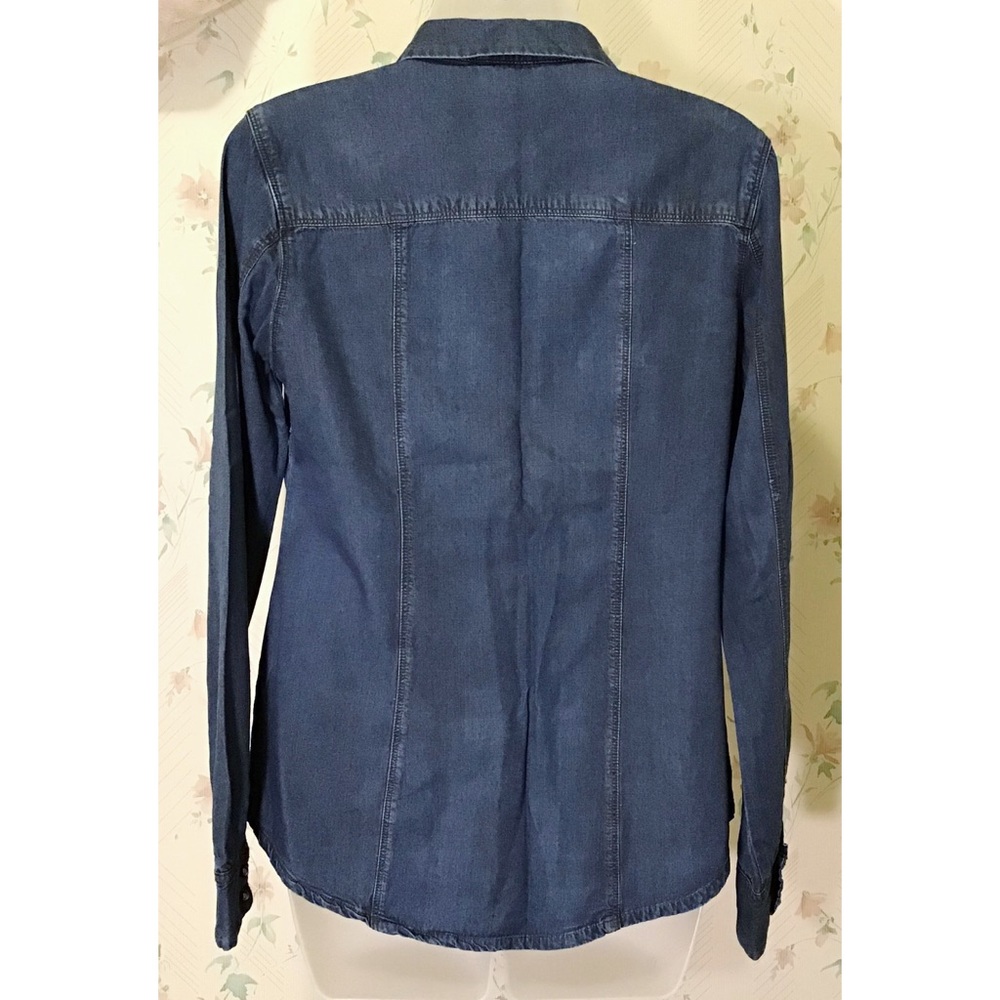 Denim Button Down Shirt - Picture 2 of 3